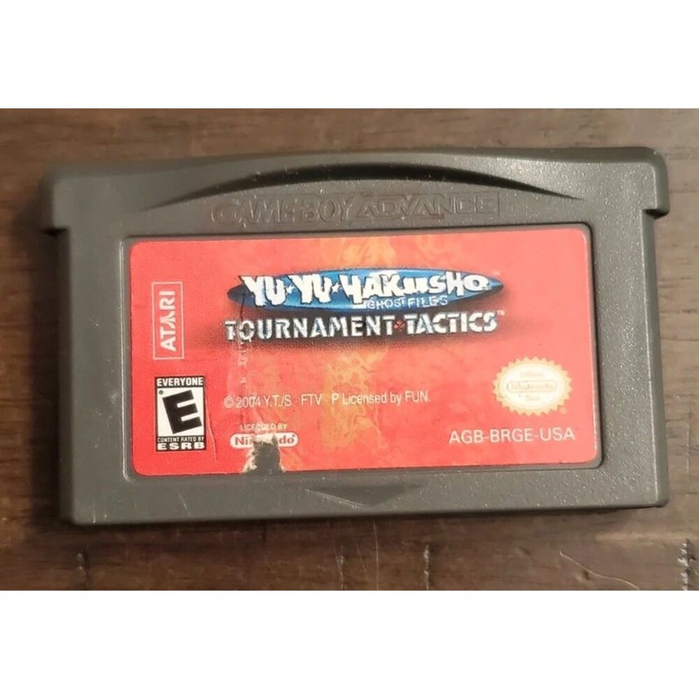 Gameboy Advance Yu-Yu Hakusho Ghost Files Tournament Tactics